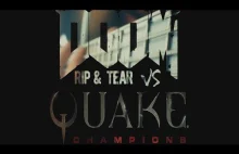 Doom vs. Quake Champions | Rip & Tear by Mick Gordon