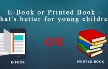 Know what's better for young children E-Book or Printed Book