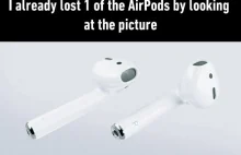 Słuchawki douszne AirPods w sprzedaży w Polsce w absurdalnej cenie 799 zlotych