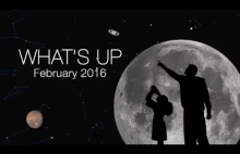 Co zobaczymy na niebie w lutym, czyli 'What's Up for February 2016' by NASA