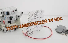 ▶️ ▶️ ▶️ Testy zabezpieczeń 24VDC stosowanych w automatyce przemysłowej ▶️ FILM