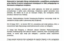 Strajk w JSW nielegalny. Zawiadamiamy o popełnieniu przestępstwa