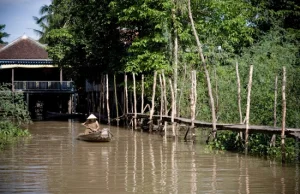 Żółte wody potężnego Mekongu