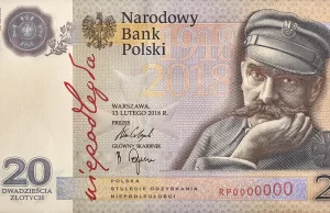 Od dziś nowy banknot o nominale 20 zł