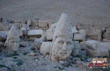 Nemrut Dağı - starożytny grobowiec z czasów kiedy władcy równali się z bogami