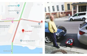 Eskperyment: 99 smartfonów vs. natężenie ruchu w Google Maps