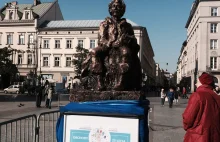 Pomnik Juliusza Słowackiego stanął na krakowskim rynku