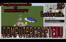 21# Programowanie w Minecraft - COMPUTERCRAFTEDU - Losowanie.