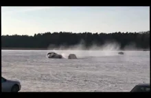 Ice drift Kinkajmy & crash