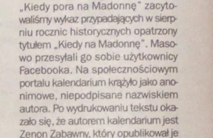 Gazeta Wyborcza przeprasza Zenona Zabawnego