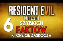 Resident Evil VII - 6 szybkich faktów.
