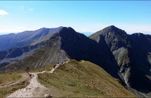 Rohacz Ostry (2088 m n.p.m.) - efektowny szczyt w Tatrach Zachodnich