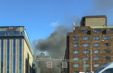 Wybuch w autobusie miejskim w Sztokholmie