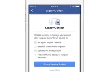 Facebook pozwoli wybrać osobę, która będzie zarządzała Twoim kontem gdy umrzesz