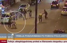 33-letni Michał Białek wdał się w bójkę z grupą policjantów i zbiegł....