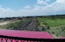 Czołowe zderzenie dwóch pociągów