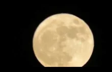 Superksiężyc 2016, widok na niego z Indii