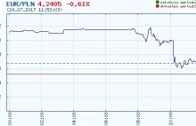 Polski złoty umacnia się po wecie Andrzeja Dudy