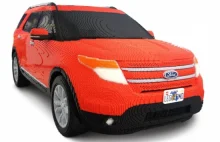 Ford Explorer zbudowany z klocków Lego [wideo]