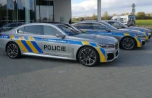 Czeska policja na bogato – limuzyny BMW 745 Le do ścigania piratów