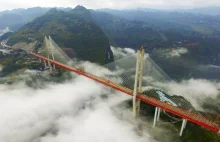 Chiny: oddano do użytku najwyższy na świecie most