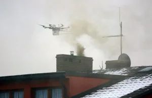 Miasto nie kupi drona do kontroli dymu, boi się odpowiedzialności