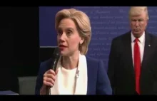 Mistrzowska parodia debaty Trump-Clinton. Alec Baldwin wymiata!