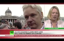 Julian Assange: Następny wyciek emaili doprowadzi do skazania Hillary Clinton!