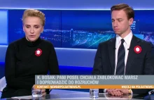 Bosak vs aktywistka Scheuring Wydarzenia i opinie - 11.11.2019 - Polsat News