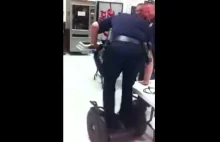 Policjanci nauczyć się jeździć na Segway