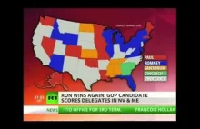 Ron Paul wygrywa prawybory w 11 Stanach!