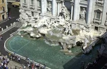 14 tysięcy euro tygodniowo z jednej rzymskiej fontanny