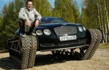 Rosjanie przebudowali Bentleya Continentala GT na... czołg