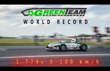 Rekord w przyspieszeniu samochodów elektrycznych 0-100km/h - 1,779s