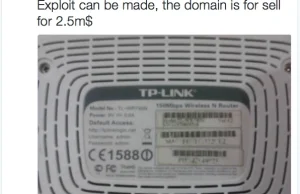 TP-LINK stracił kontrolę nad domeną służącą do konfiguracji routerów [EN]