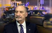 Macierewicz: to nie mój kierowca spowodował wypadek