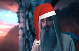 92-letni odtwórca roli Sarumana nagrał heavymetalowy świąteczny utwór