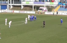 Wigry Suwałki - Stal Mielec 0:1. Cudowny gol Nowaka