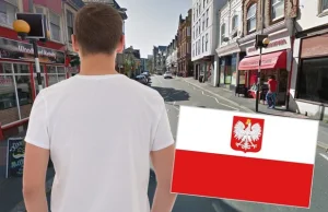 Brytyjczycy napadają werbalnie Brytyjczyków, którzy "wyglądają" na Polaków.