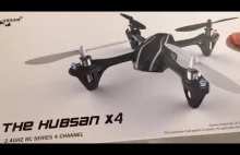 Dron hubsan x4 - unboxing PL, Techwondo