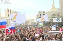 Moskwa: tysiące ludzi wyszły na ulicę. Bronią wolności słowa w internecie