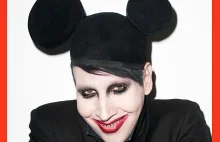 Marilyn Manson podczas sesji fotograficznej z ojcem