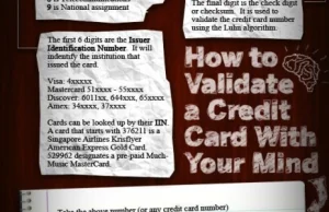 Hacking w akcji: Co oznacza numer na Twojej karcie płatniczej