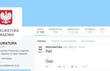 Włamanie na twitterowe konto "Prokuratury Krajowej?