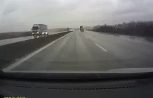 Takie tam zawracanie na autostradzie