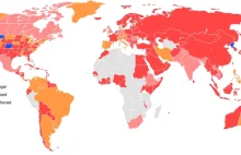 Mapa - Legalizacja marihuany na świecie i małe zaskoczenie