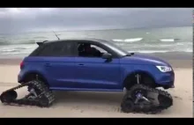 Kolejne Audi na plaży ;)