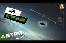 Nagrania UFO potwierdzone przez wojsko USA