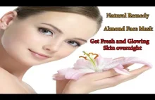 Skin Whitening Home Remedies | Almond face mask