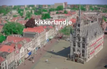 Timelapse pokazujący kilka ujęć z miast Rotterdam, Haga, Dordrecht i Gouda